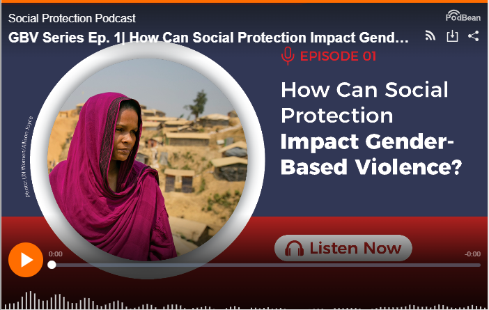 Collaborative researchers join Socialprotection.org for podcasts on gender-based violence